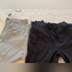 Lot of two, Old Navy Wide Leg Linen Pants Size Large